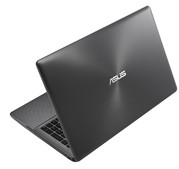 Die Deckelrückseite ist mit einer Textur versehen (Bild: Asus):