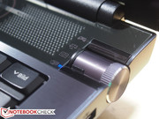 Drehknopf für vier Betriebsmodi