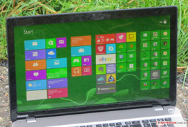 Das Satellite im Außeneinsatz.