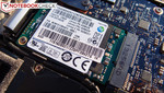 Die 128 GB SSD in unserem Testgerät stammt von Samsung.