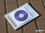 Ein leerer Datenträger zum Erstellen einer Recovery-DVD liegt bei.