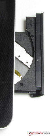 Der DVD-Brenner liest und beschreibt jede Art von DVD und CD.