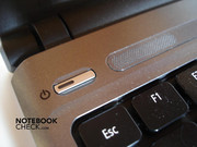 Powertaste und Lautsprecher