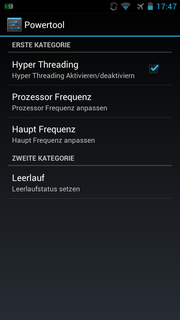 Neue Ordner lassen sich ebenfalls direkt am Gerät erstellen.