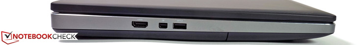 links: HDMI, Mini-DisplayPort, USB 3.0
