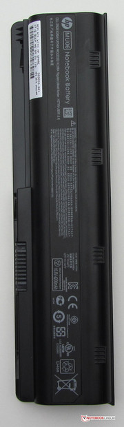 Der Akku wiegt 294 Gramm...