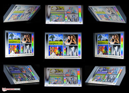 Blickwinkel HP Compaq Presario CQ58-148SG.