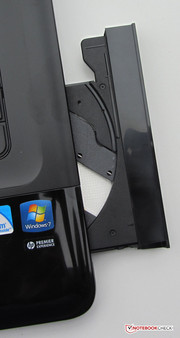 Der DVD-Brenner liest und beschreibt jede Art von DVD und CD.