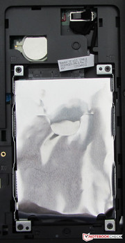 Die Festplatte und die BIOS-Batterie könnten getauscht werden.