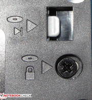 Einfach diese Schraube lösen...