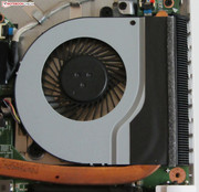 Ein Ausbau des Lüfters wäre möglich.