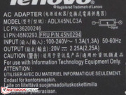 ...und kann maximal eine Leistung von 45 Watt bereitstellen.