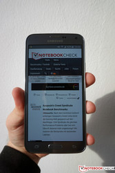 in der Sonne ohne Reflexionen