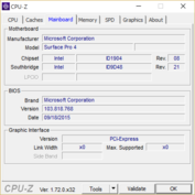 Systeminfo CPU-Z Mainboard