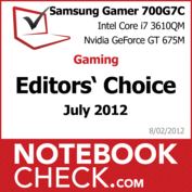 Award Samsung Serie 7 Gamer
