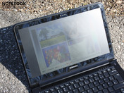 Die maximale Helligkeit von krassen 482 cd/m² (Akkubetrieb 338),