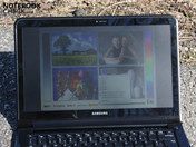 Für Innenräume sollte auf eine Luminanz von 100 bis 150 cd/m² gedimmt werden, da es sonst blendet.