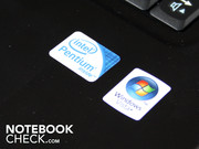 Als Antrieb arbeitet ein Intel Pentium Dual Core T4200 mit 2.0 GHz. Bei unserem Testgerät kommt noch Windows Vista zum Einsatz.