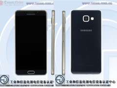 Das neue Samsung Galaxy A7 bietet erneut einen edlen Metall-Look (Bild: Tenaa)