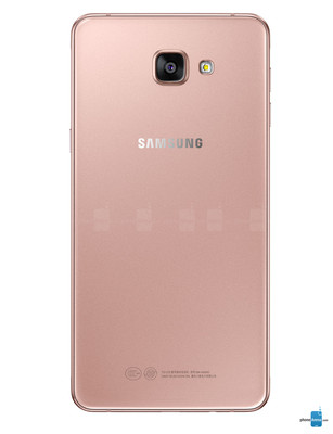 Das Galaxy A9 Pro sieht äußerlich so aus wie das Galaxy A9 (Bild: Galaxy A9, phonearena.com)