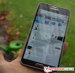 ...sehr gut unter freiem Himmel zu gebrauchen.