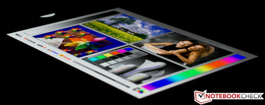 Blickwinkelstabiles Display und zudem noch...