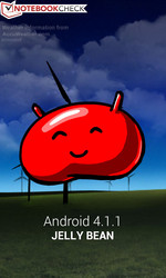Android 4.1.1 Jelly Bean: Das Betriebssystem beim Galaxy S3 mini.