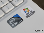 Zu dem Sparpreis gibt es natürlich nur einen Atom N450 und einen Gigabyte DDR2 RAM nebst Windows 7 Starter.