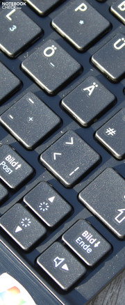 Samsung NP-N230-JA01DE Storm: Eine im Netbook-Segment vorbildliche Tastatur
