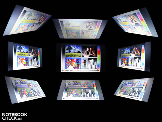 Blickwinkel Samsung P530 Pro