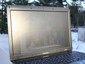 Ansicht seitlich, Wintersonne