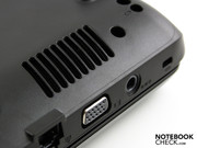 Das Kühlsystem verhält sich selbst bei Computerspielen sehr leise (Lufteinlass).