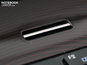 Ganz verstört verstecken sie sich über der Tastatur. Ihr Klangbild ist nicht das Beste.