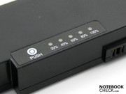 Wer wissen will, ob noch genügend Saft im Akku steckt, der nutzt diese Statusanzeige.