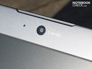 Die Webcam ist unscheinbar, aber ihre 1.3 Megapixel Auflösung muss sich nicht verstecken.