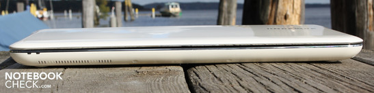 Frontseite: keine Anschlüsse