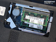 Die Arbeitsspeicher Bestückung ist mit 2 x 4GB ein Highlight.