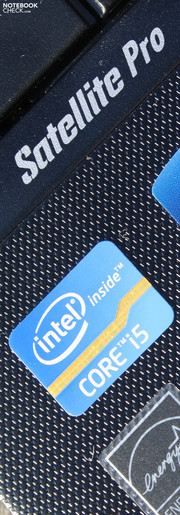 Toshiba Satellite Pro: Simple Optik aber gute Anwendungsleistung.
