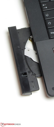 Der DVD-Brenner liest und beschreibt jede Art von DVD und CD.