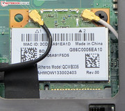 Gut: Zwei WLAN-Antennen sind vorhanden.