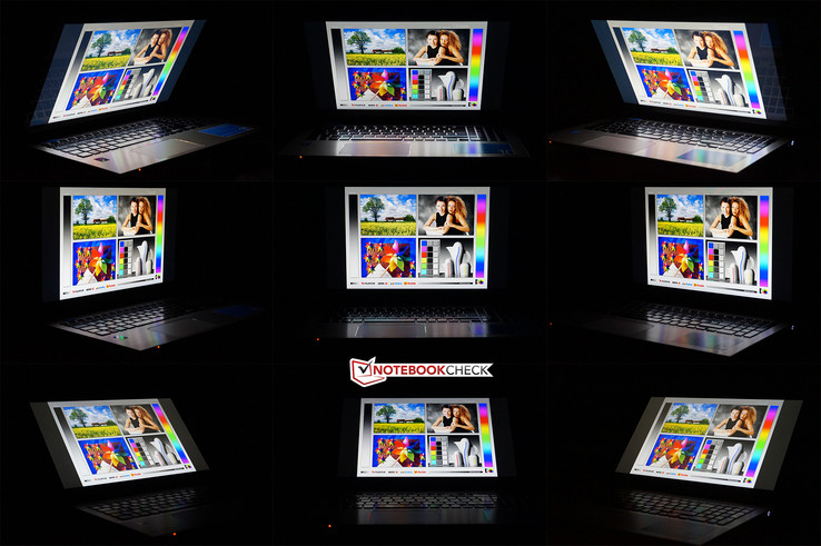 Blickwinkel Toshiba Satellite Radius 15