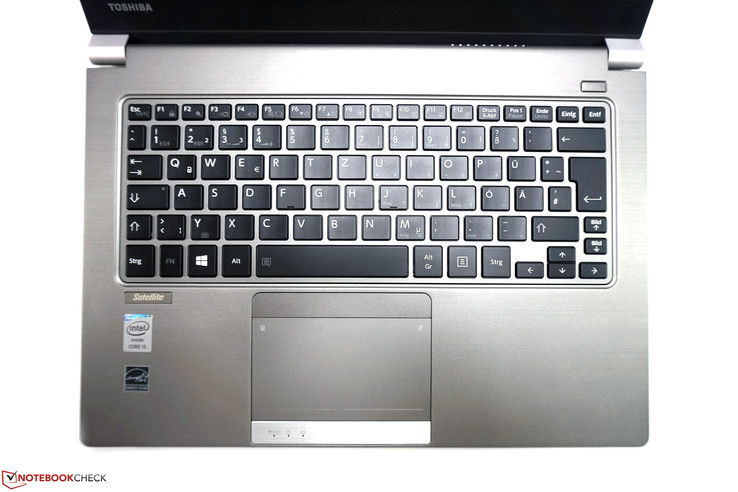 Tastatur und Clickpad
