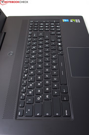 ...gute Anordnung der Funktionstasten, ...