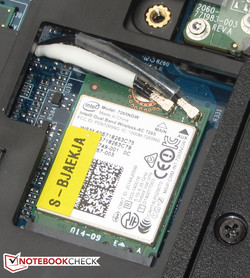 Ein WLAN-Modul von Intel steckt in unserem Testgerät.