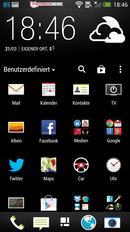 HTC Sense 5 UI: Menü