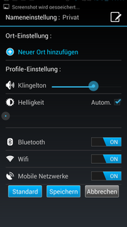 Dafür gibt es vielfältige Einstellungen.