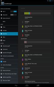Die 32-GB-Speicher können per Micro-SD-Karte erweitert werden.