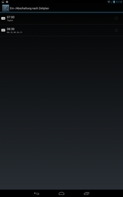 Das Feature der plangesteuerten Ein- und Abschaltung spart...