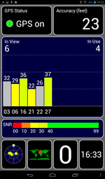 Abwarten und Tee trinken ist die Devise beim Sat-Fix.