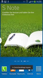 Lediglich die S-Pen-Funktionen wurden hinzugefügt.